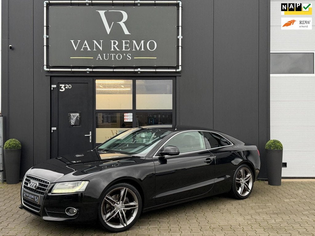 Audi A5 Coupé 1.8 TFSI Pro Line|Clima|Leder|Xenon|Trekhaak|, Auto's, Audi, Voorwielaandrijving, 730 kg, Gebruikt, 4 cilinders