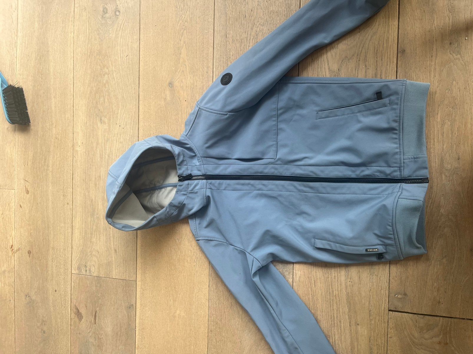 Airforce zomerjas (152-158 cm), Ophalen of Verzenden, Zo goed als nieuw, Overige maten, Blauw