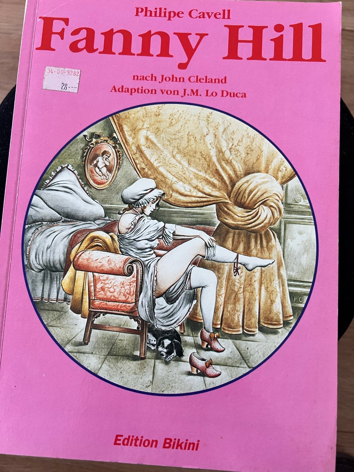 Fanny Hill - Philipe Cavell (stripboek) DUITSTALIG, Eén stripboek, Ophalen of Verzenden, Gelezen