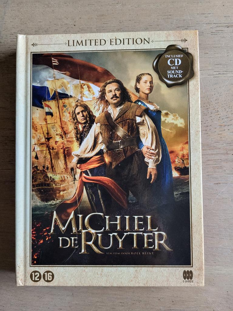 DVD Michiel de Ruyter NL kostuumdrama, Alle leeftijden, Ophalen of Verzenden, Zo goed als nieuw