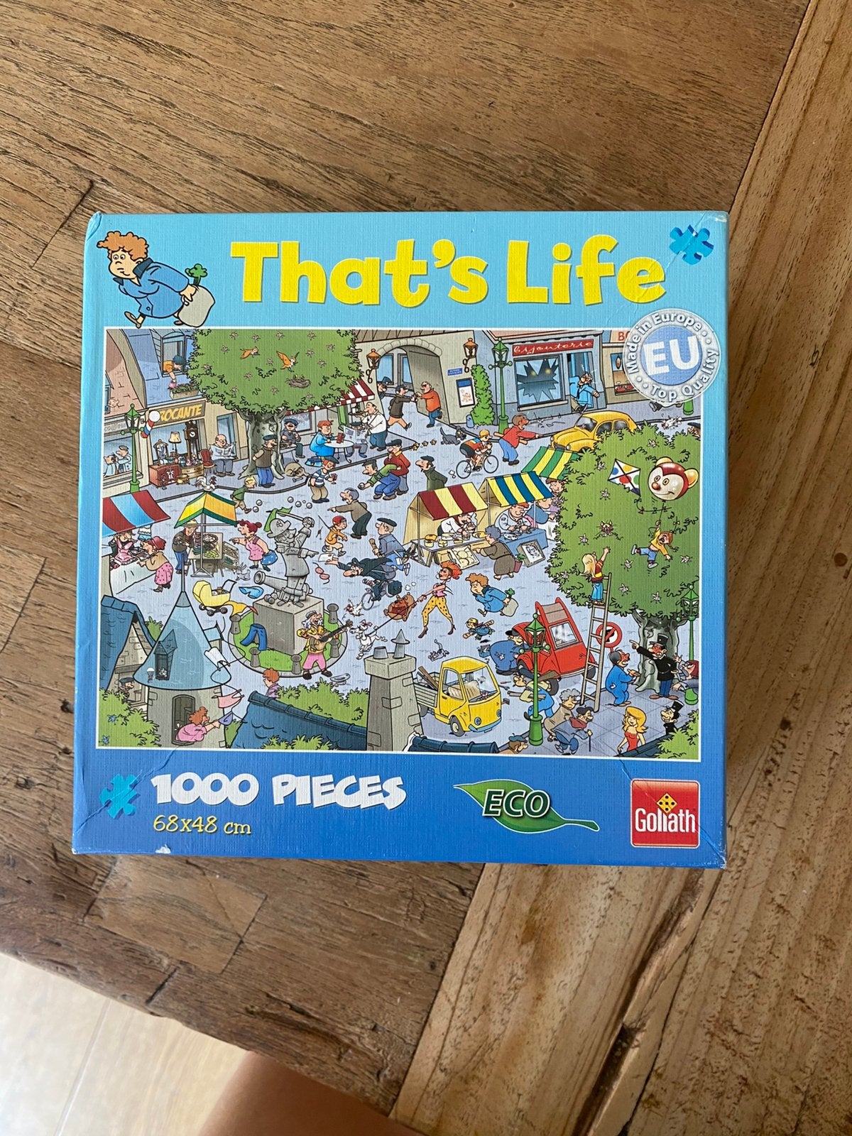 That’s life puzzel 1000 stukjes, Hobby en Vrije tijd, Denksport en Puzzels, Ophalen of Verzenden, 500 t/m 1500 stukjes, Gebruikt