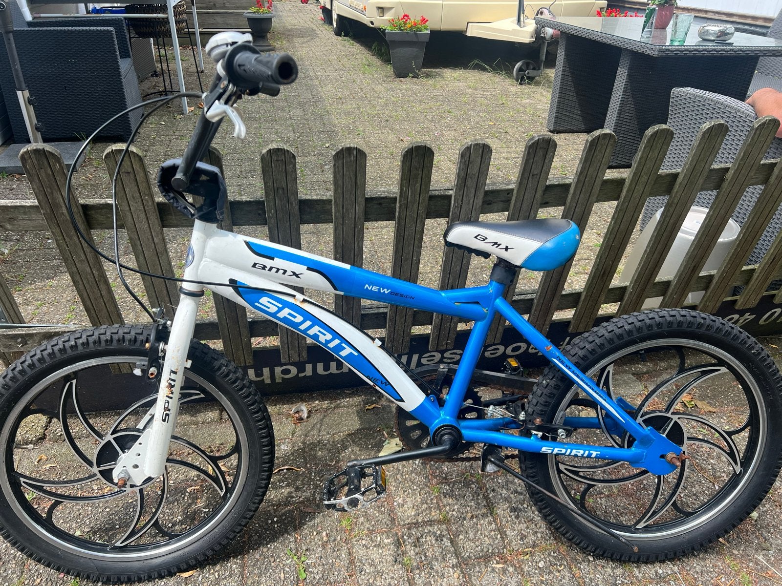BMX Spirit 22 inch jongensfiets - Stoer en Goed Onderhouden, Ophalen, Gebruikt, 20 tot 24 inch