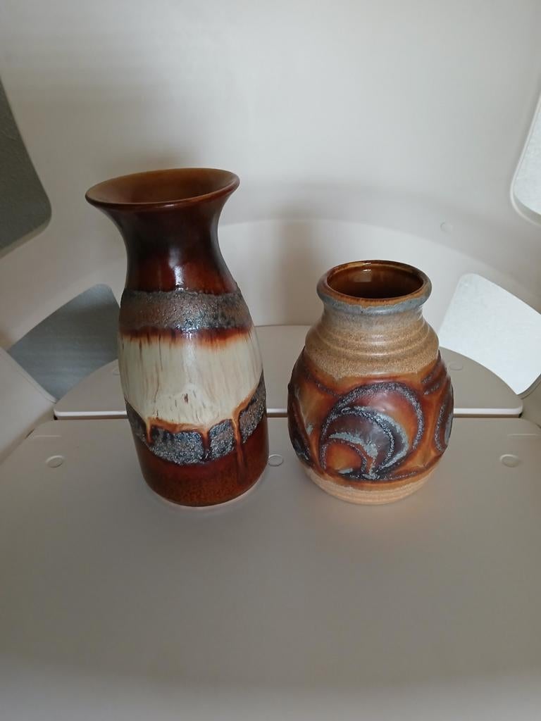 W,GERMANY VAASJES BAY Vintage. 2 stuks., Ophalen of Verzenden