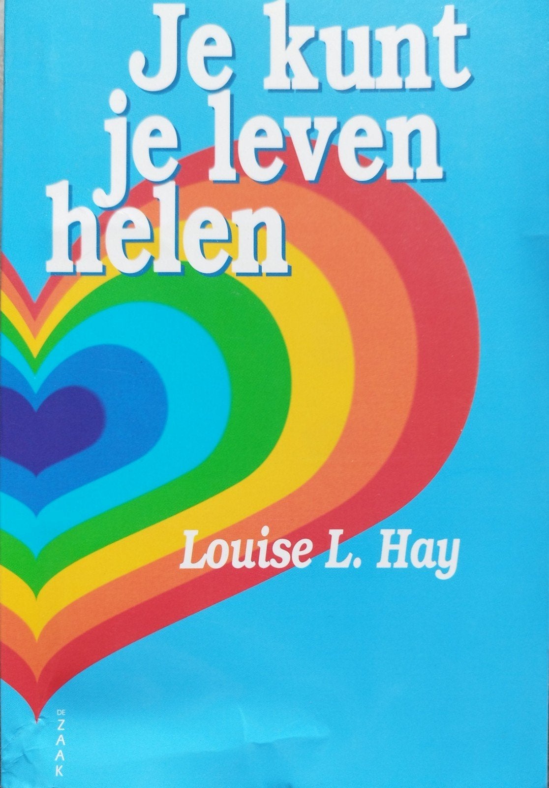 Je kunt je leven helen - Louise L. Hay, Achtergrond en Informatie, Spiritualiteit algemeen, Ophalen of Verzenden, Zo goed als nieuw