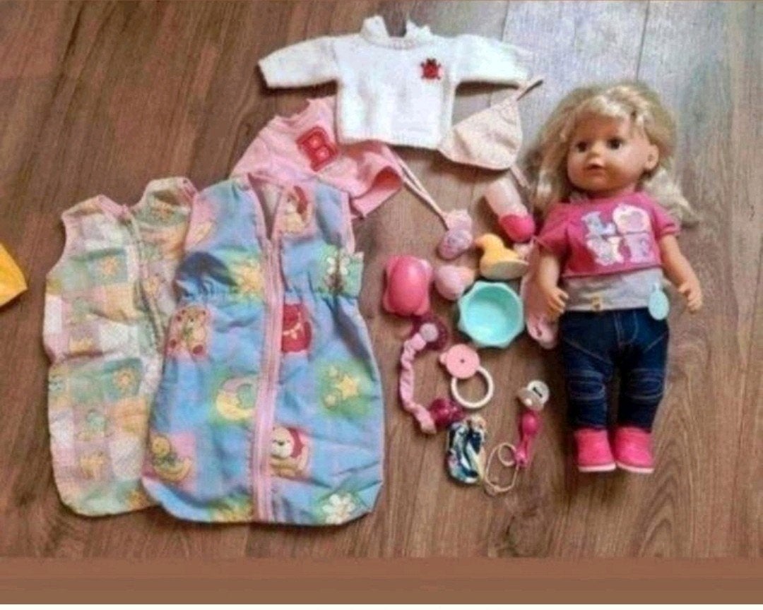 Baby born zusje, Ophalen of Verzenden, Babypop