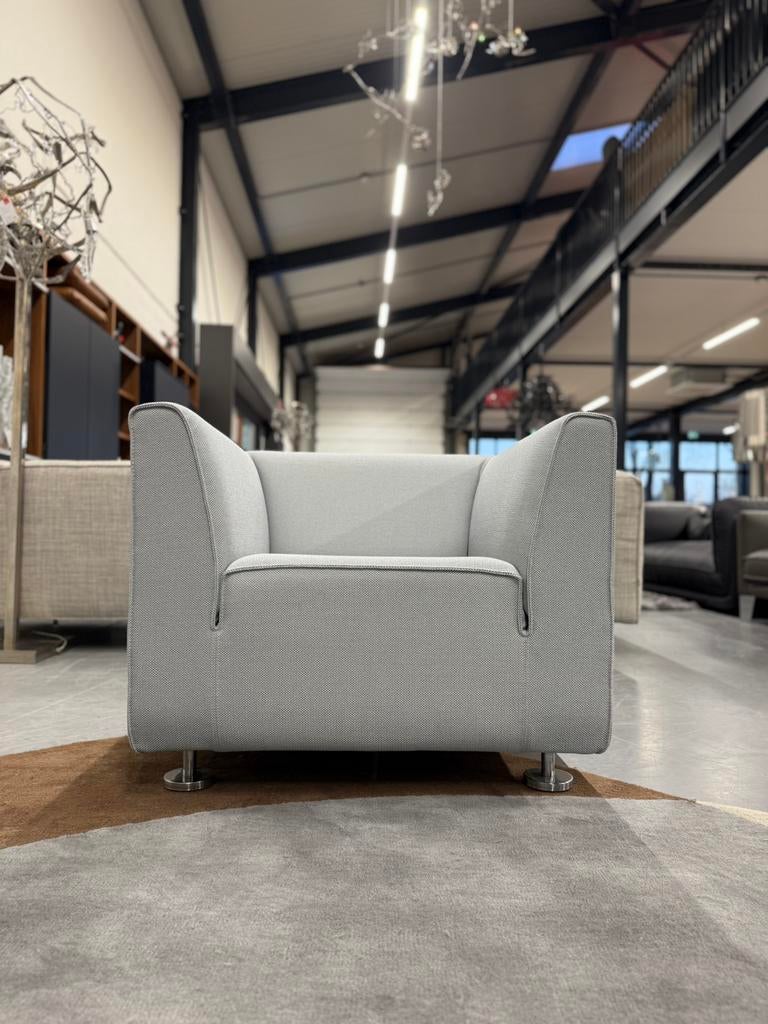 Nieuw Gelderland 4800 Fauteuil Credo Blauw Design stoel, Nieuw, 75 tot 100 cm, Ophalen of Verzenden, Gelderland