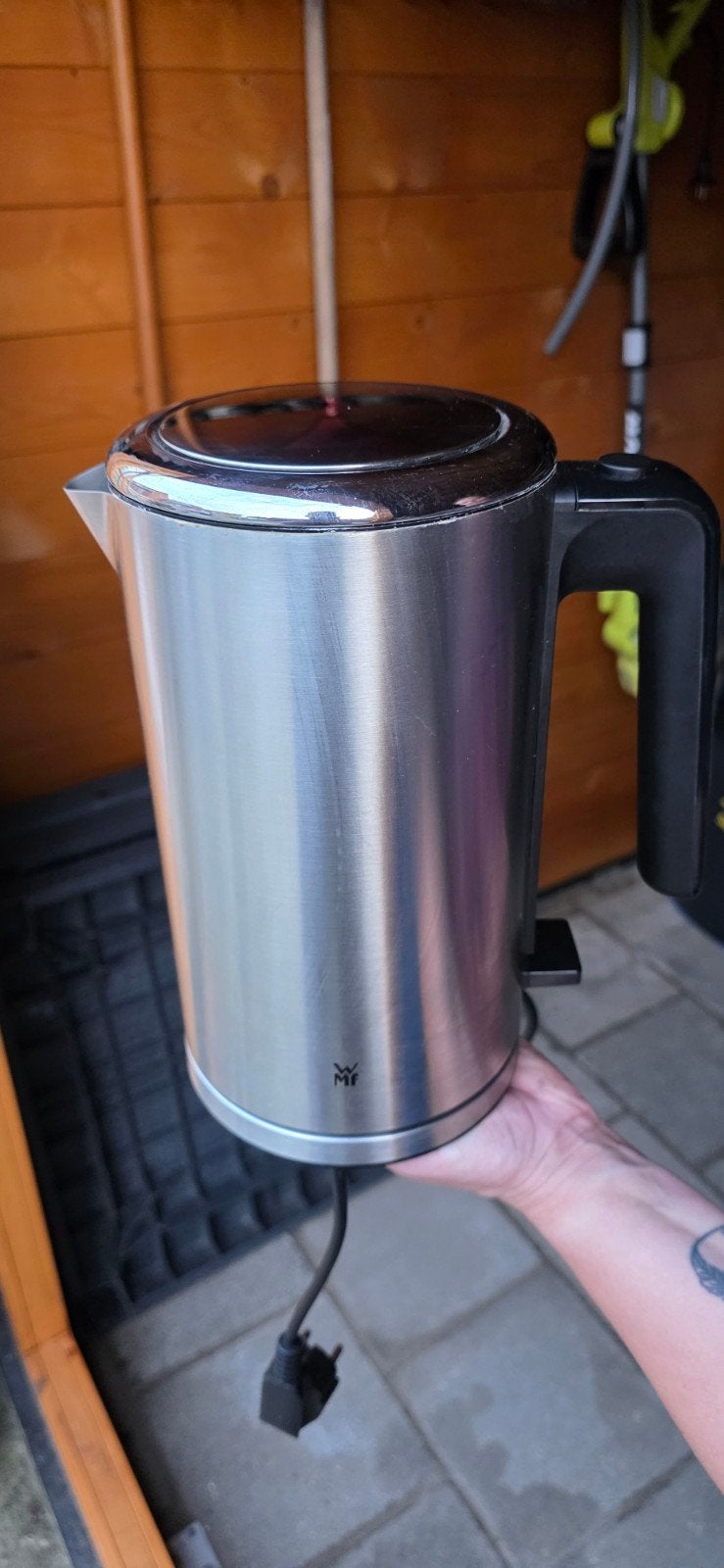 WMF waterkoker - RVS, 1 tot 2 liter, Ophalen of Verzenden, Gebruikt, Rvs