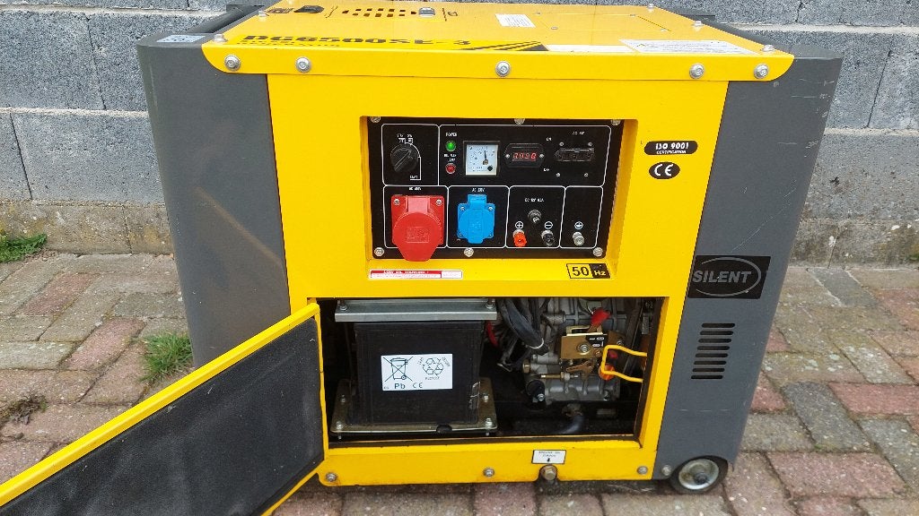 DG6500SE-3 Diesel aggregaat 5kW - 230/400V, Ophalen