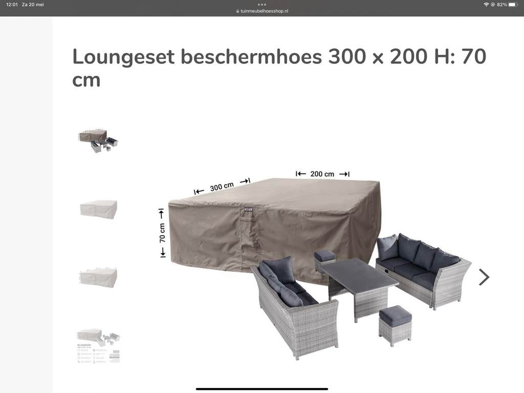 Raffles Covers Tuinmeubelhoes 300x200x70 cm, Ophalen, Zo goed als nieuw