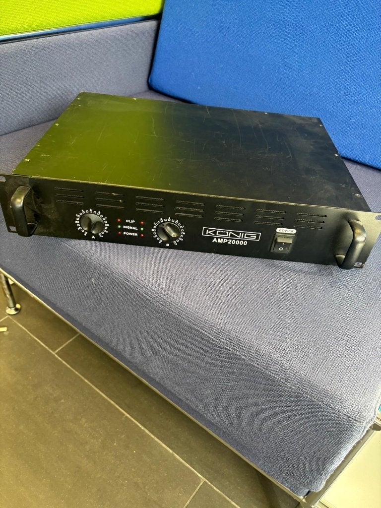 Konig PA-AMP20000-KN PA Versterker, Ophalen, Gebruikt, Audio