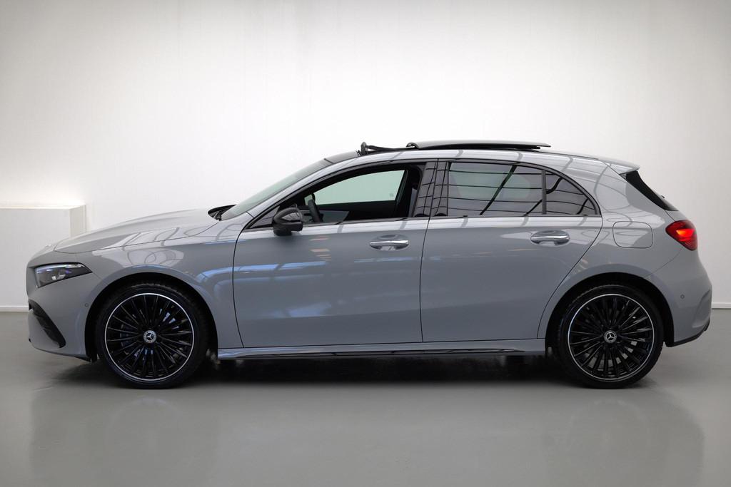 Mercedes-Benz A-klasse A250e AMG Line |Pano|Memory|Burmester, Auto's, Gebruikt, Euro 6, 4 cilinders, 16 kWh