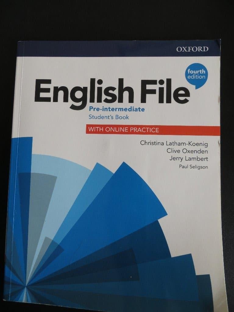 English File - Pre-intermediate Student's Book, Boeken, Ophalen of Verzenden, Alpha, Zo goed als nieuw, MBO