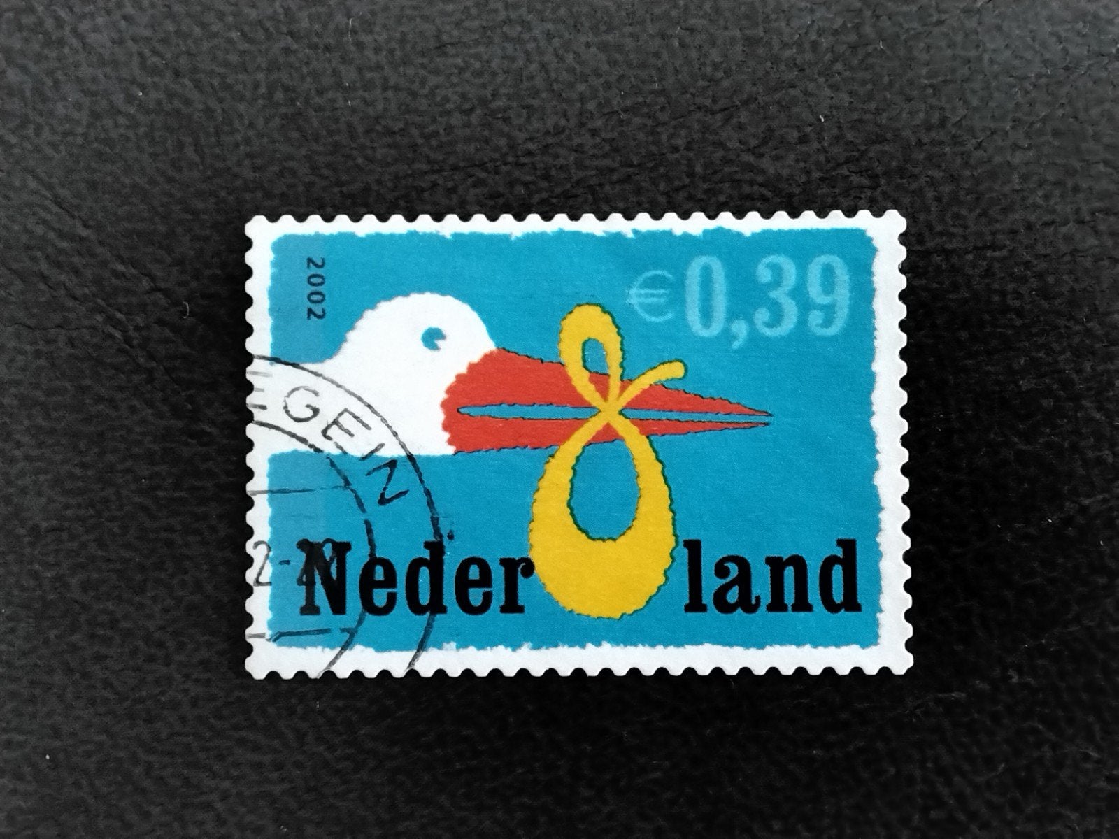 Nederland zegel 2002 gestempeld, Verzenden, Na 1940, Gestempeld