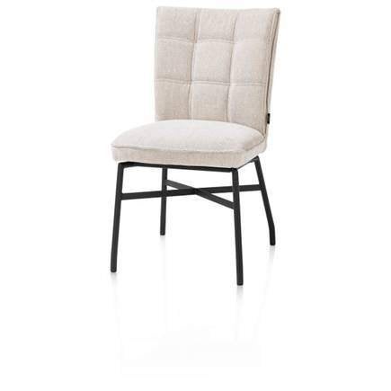 6 Nieuwe stoelen, Eden, van H&H, kleur Creme, Pocketvering., Ophalen, Wit, Nieuw, Metaal
