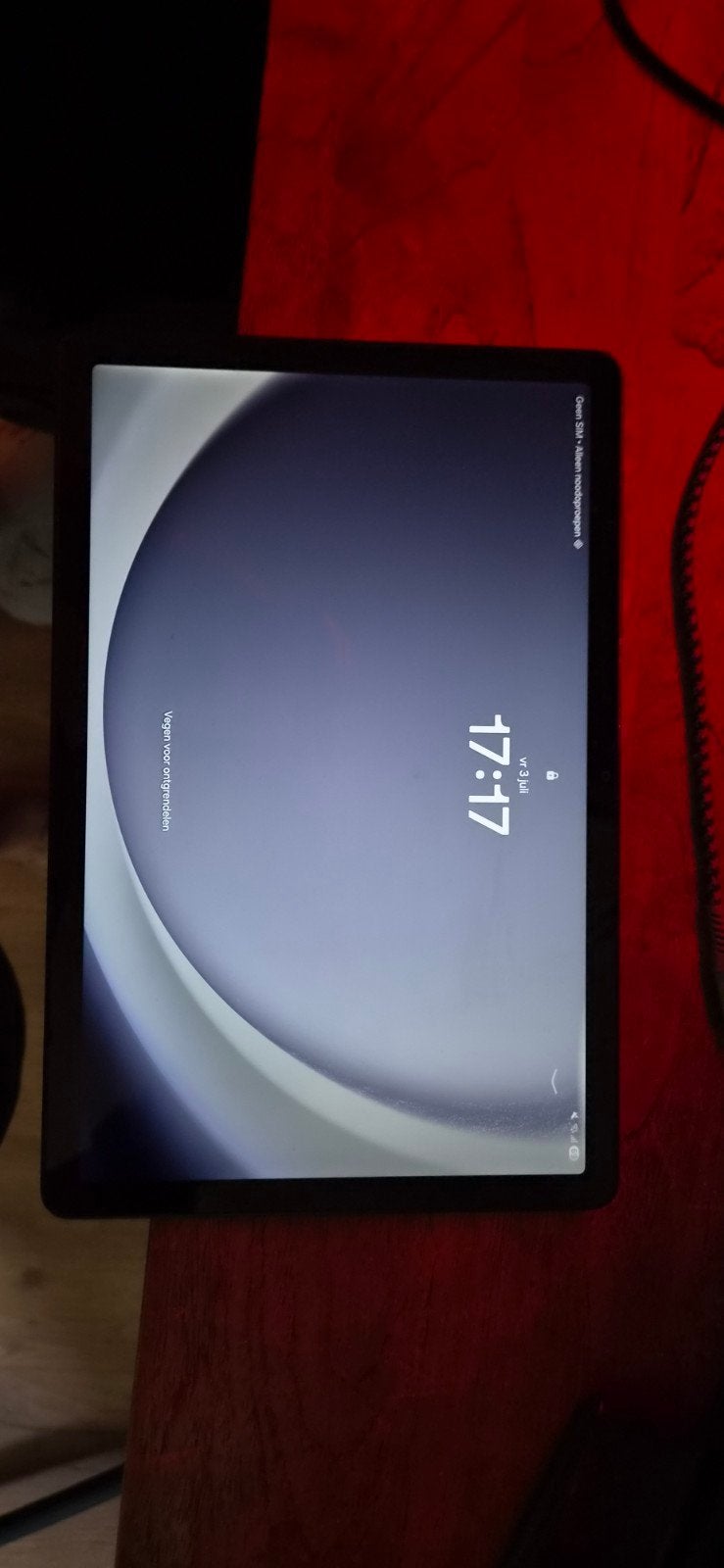 Samsung Galaxy Tab A9 +5G  (2024) 32GB Wi-Fi + Toetsenbord, Computers en Software, Android Tablets, 32 GB, Zo goed als nieuw, Samsung