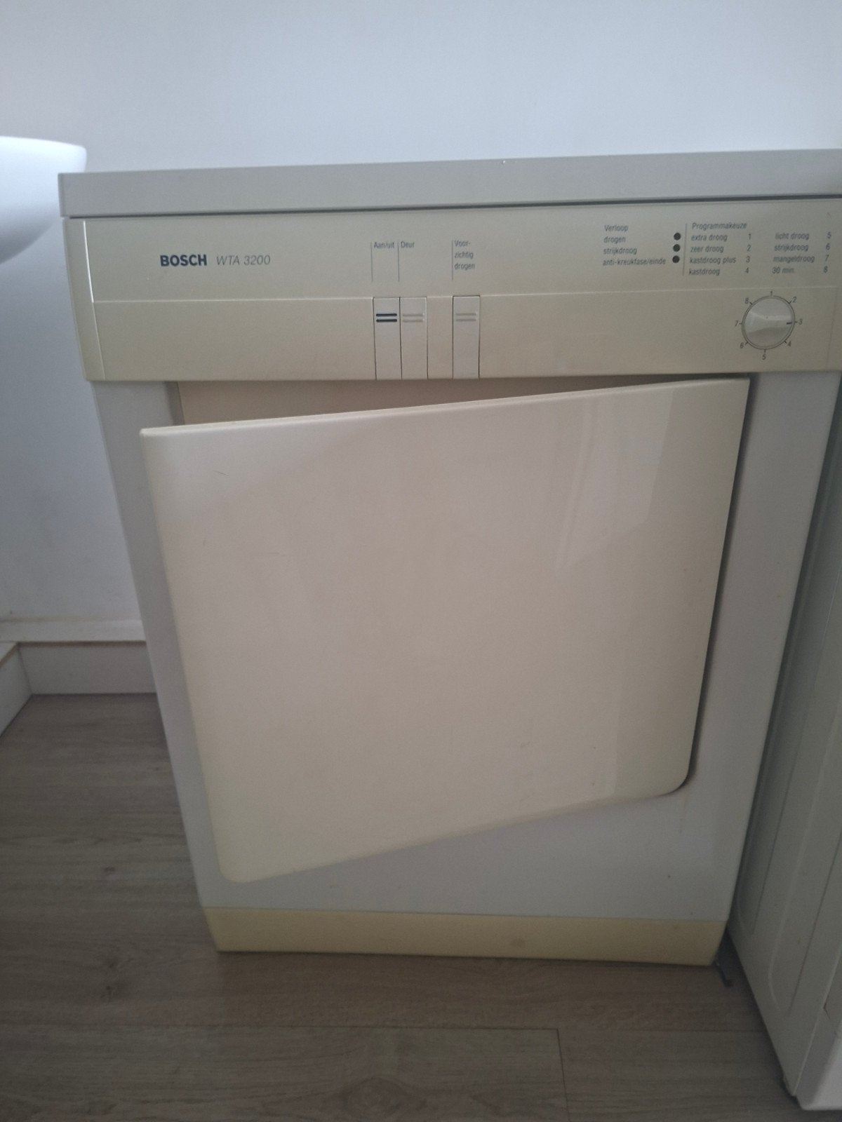 Bosch WTA 3200 Luchtafvoer Wasdroger - Gebruikt, Ophalen, 6 tot 8 kg, Gebruikt, Luchtafvoer