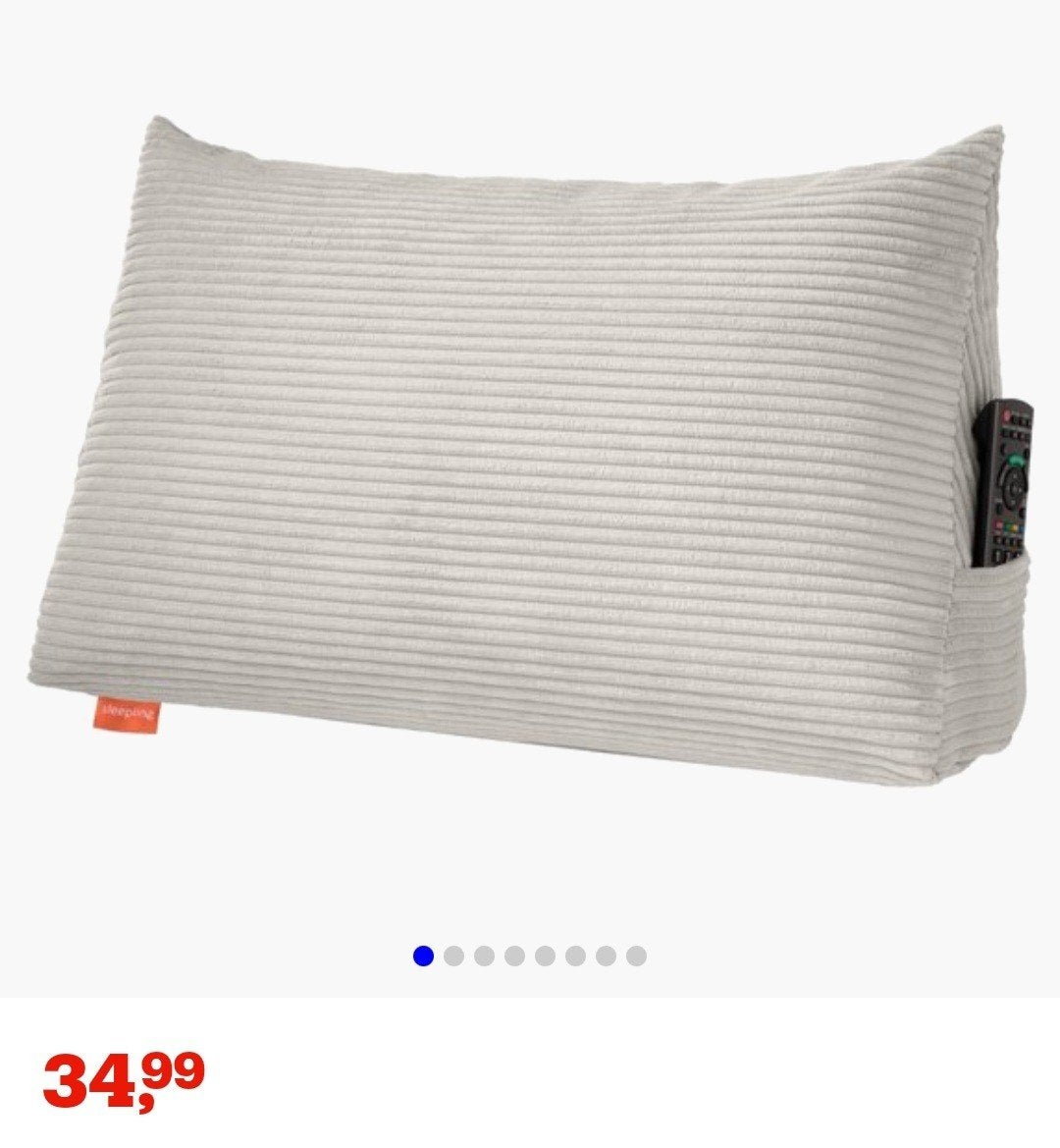 Kussen (rug/lees), Ophalen, Rugkussen, Beige, Zo goed als nieuw
