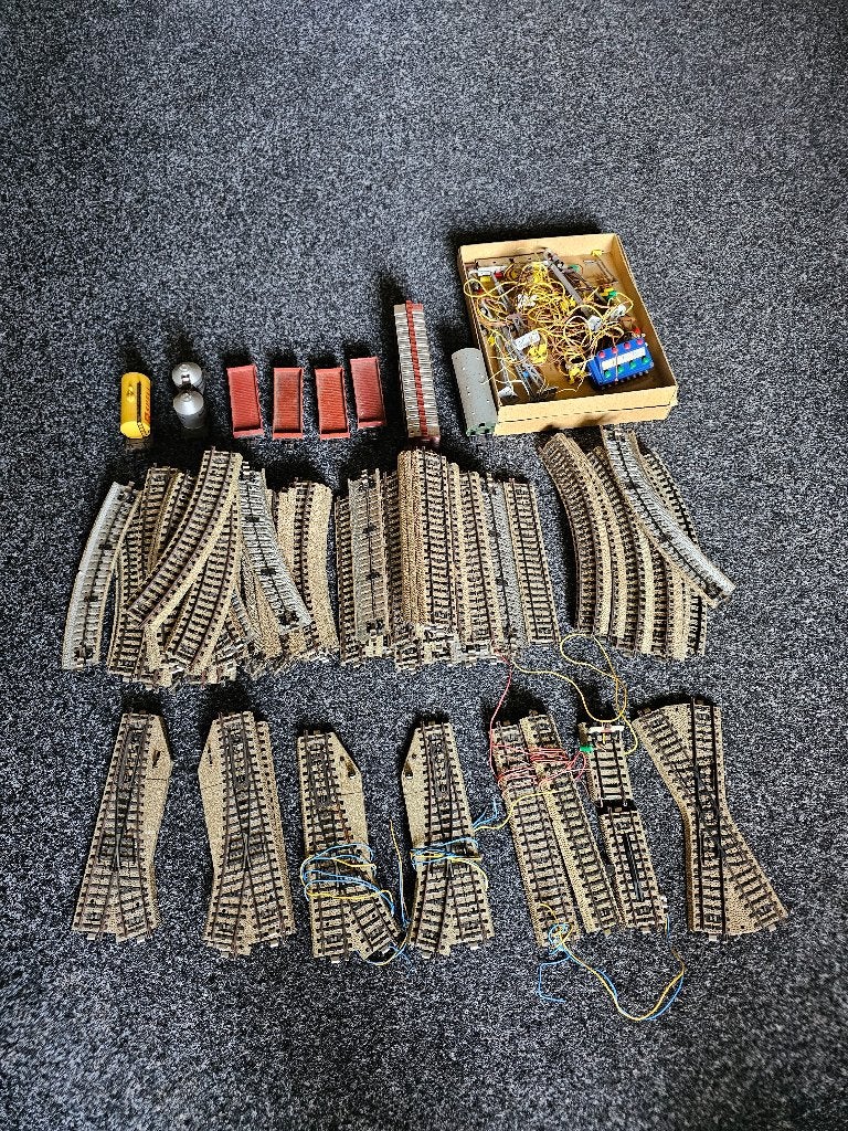marklin rails, Ophalen, Wisselstroom, Gebruikt, Rails