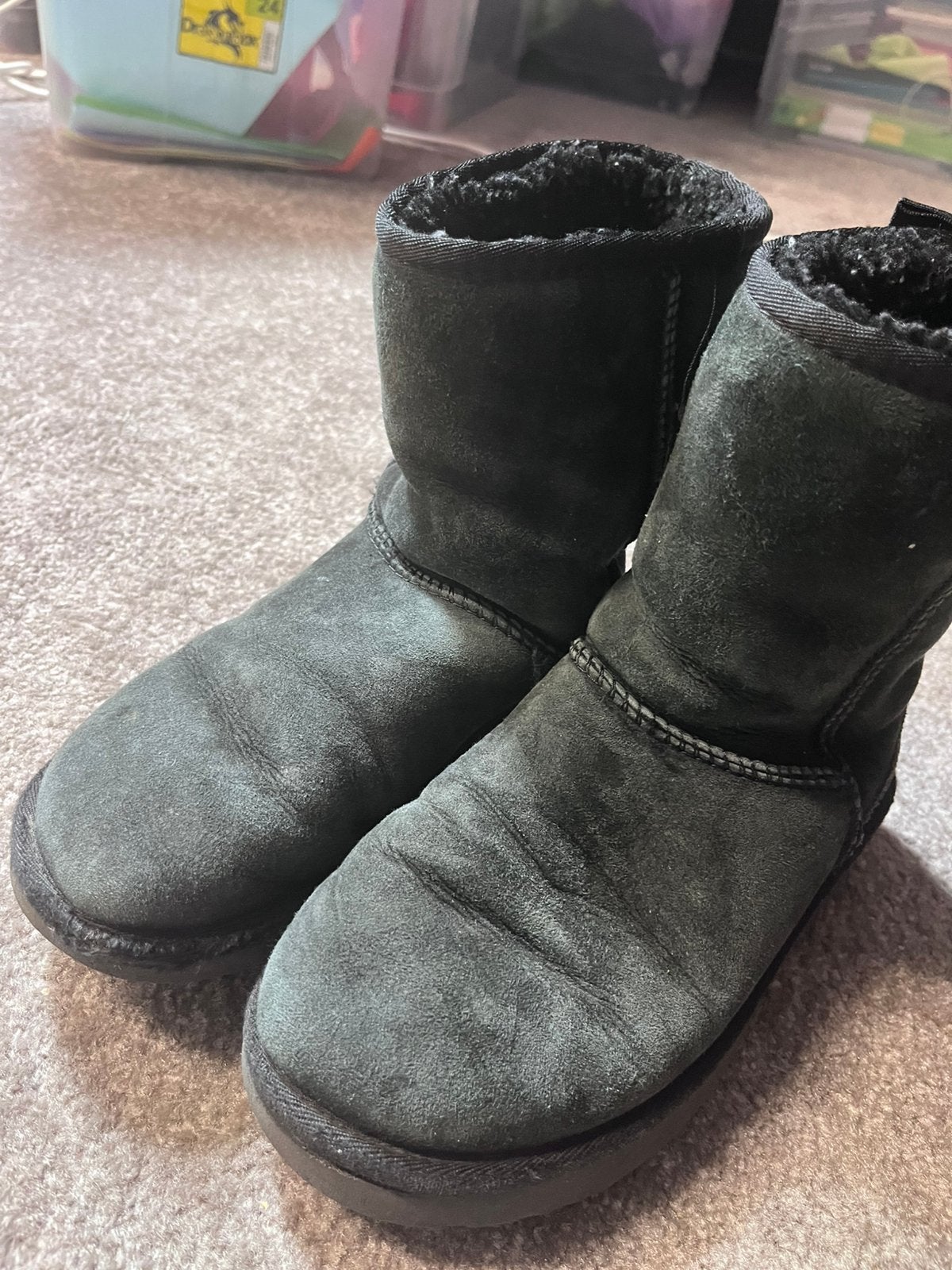 Uggs zwart, Ophalen of Verzenden, Gedragen, Zwart