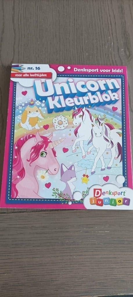 Denksport Junior Unicorn Kleurblok - Nr. 16, Ophalen of Verzenden, Nieuw, Boek of Gids