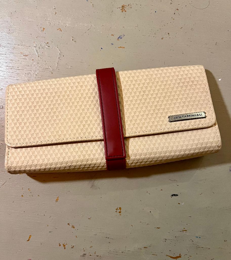 Vintage Jan Taminiau clutch tas toilettas klm geschenk tasje, Sieraden, Tassen en Uiterlijk, Toilettassen, Ophalen of Verzenden