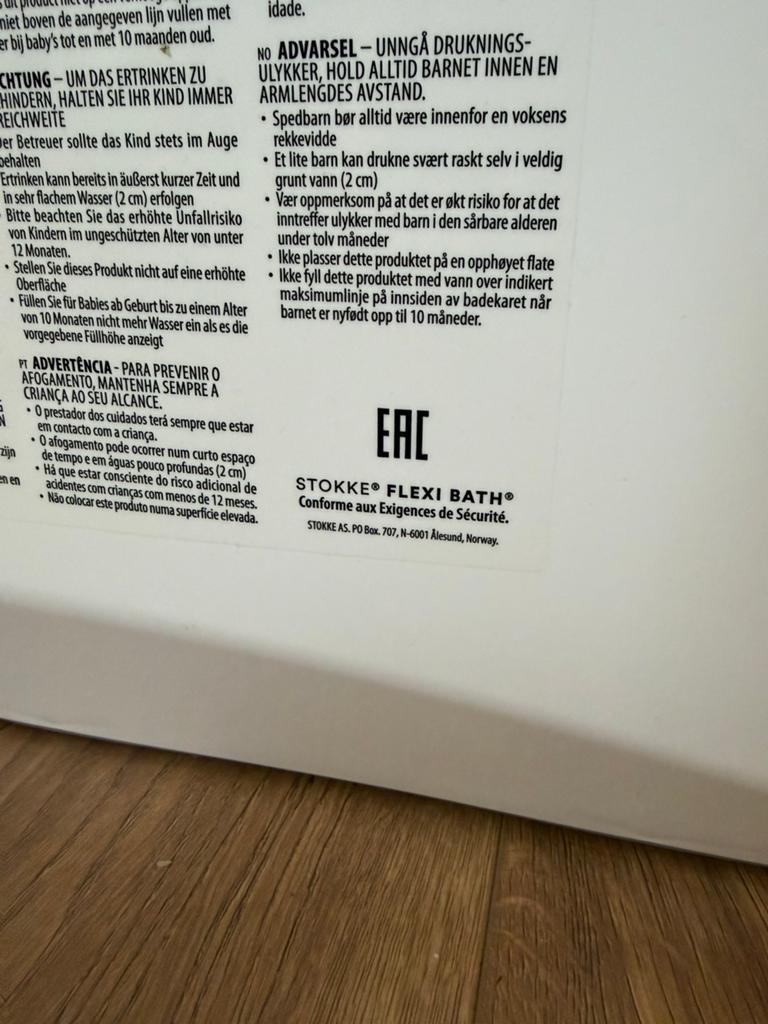 Stokke flexi bad, Kinderen en Baby's, Badjes en Verzorging, Ophalen, Zo goed als nieuw, Badje