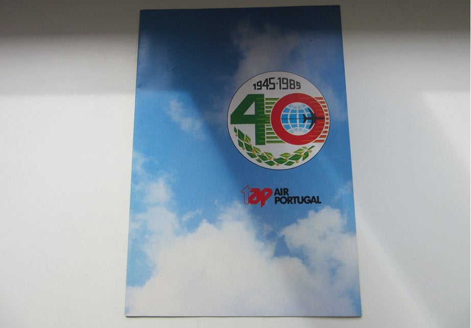 Air Portugal 40 jaar 1945-1985, Verzenden, Zo goed als nieuw, Overige typen