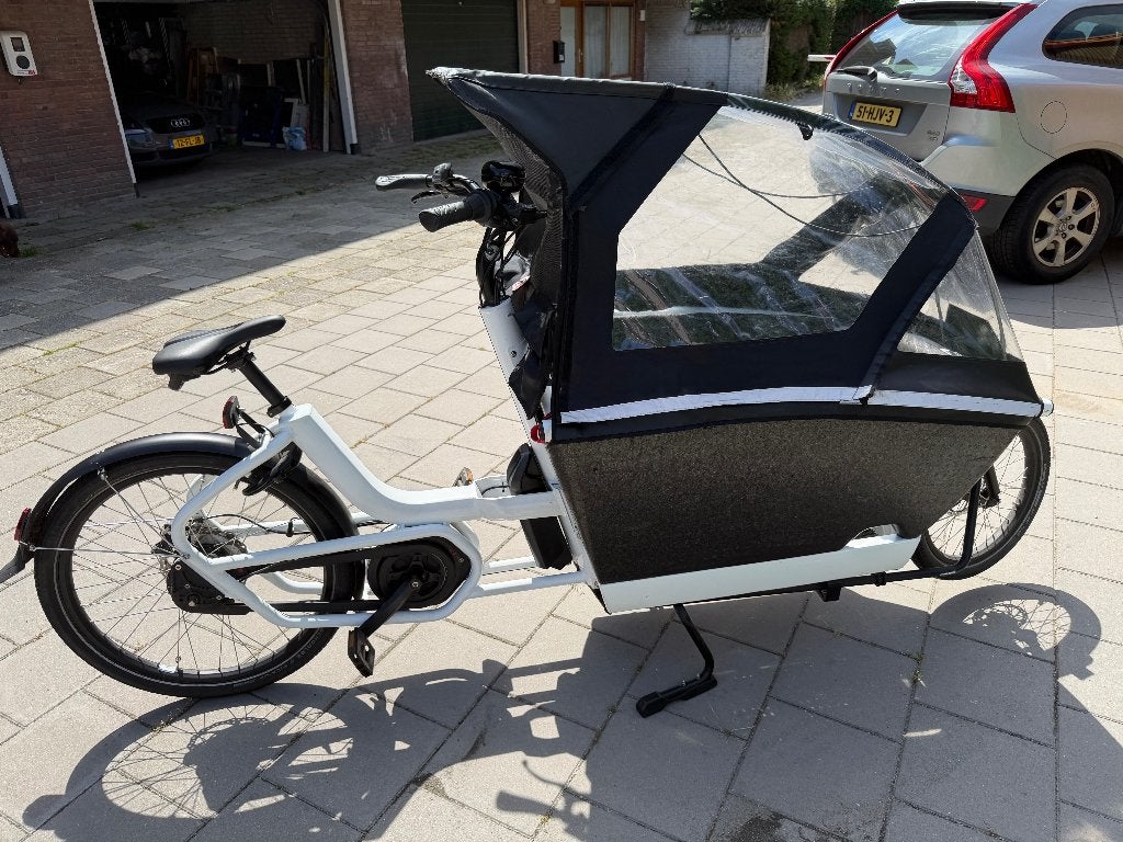Urban Arrow Family Performance 500Wh – wit, Gebruikt, Huif, Schijfrem, Ophalen