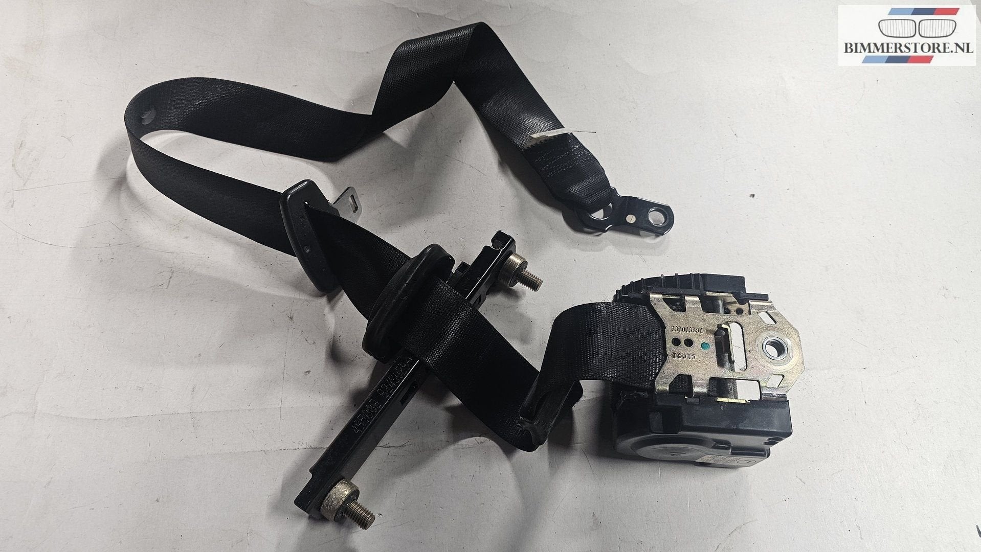 Gordel B stijl links voorzijde met force BMW X5 serie E53 72, Auto-onderdelen, Gebruikt, -, Ophalen of Verzenden, -