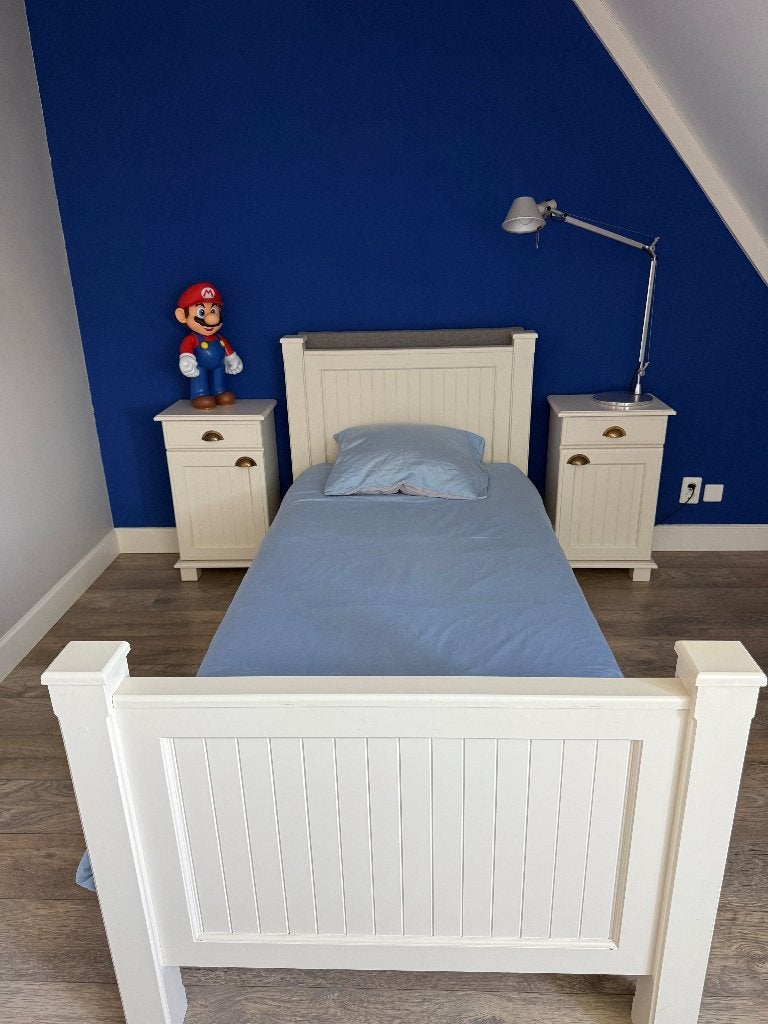 Slaapkamer set, Ophalen, Zo goed als nieuw, Eenpersoons, Landelijk