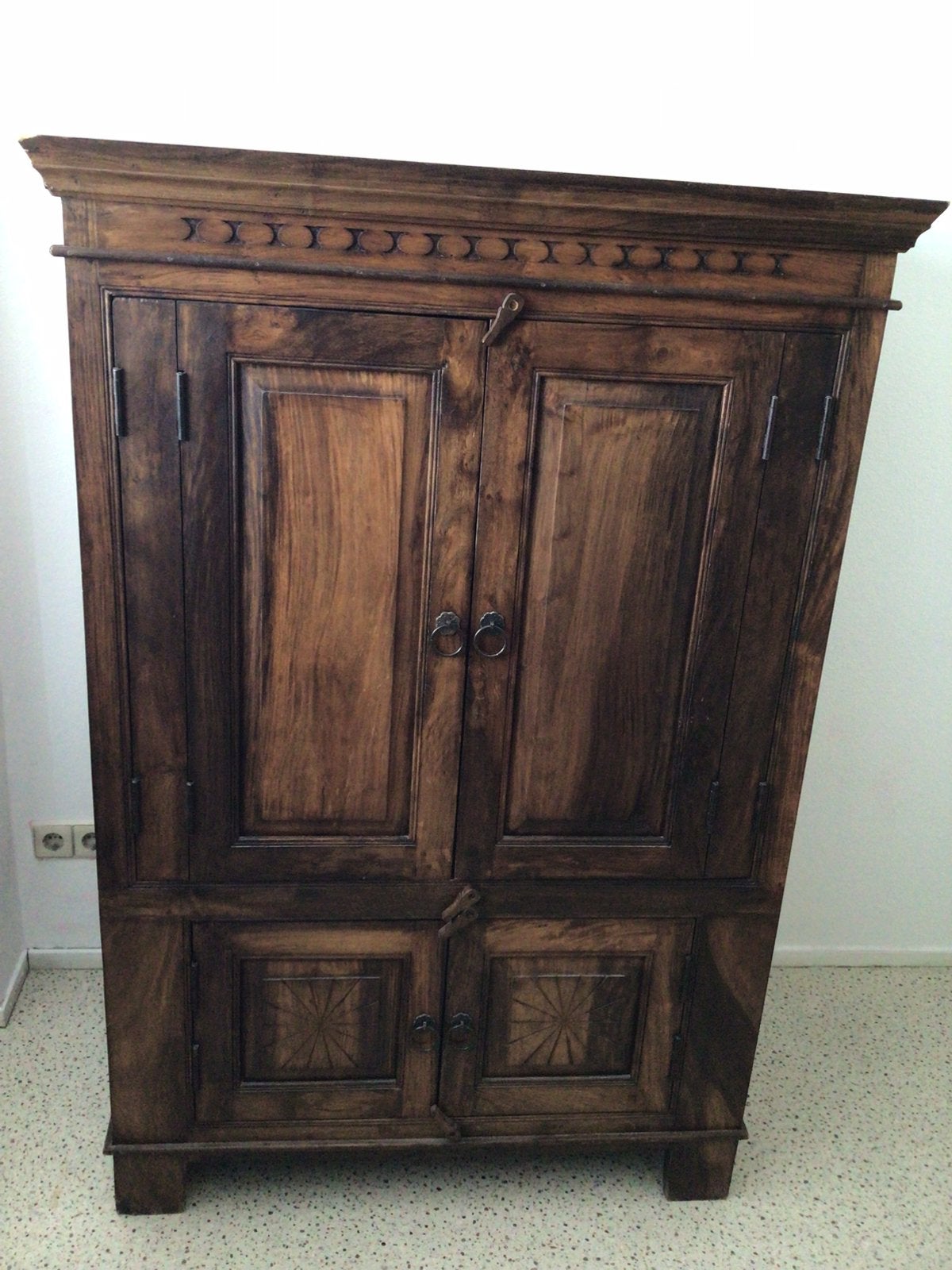 Koloniaal tv meubel, Ophalen, Gebruikt, 100 tot 150 cm, 100 tot 150 cm