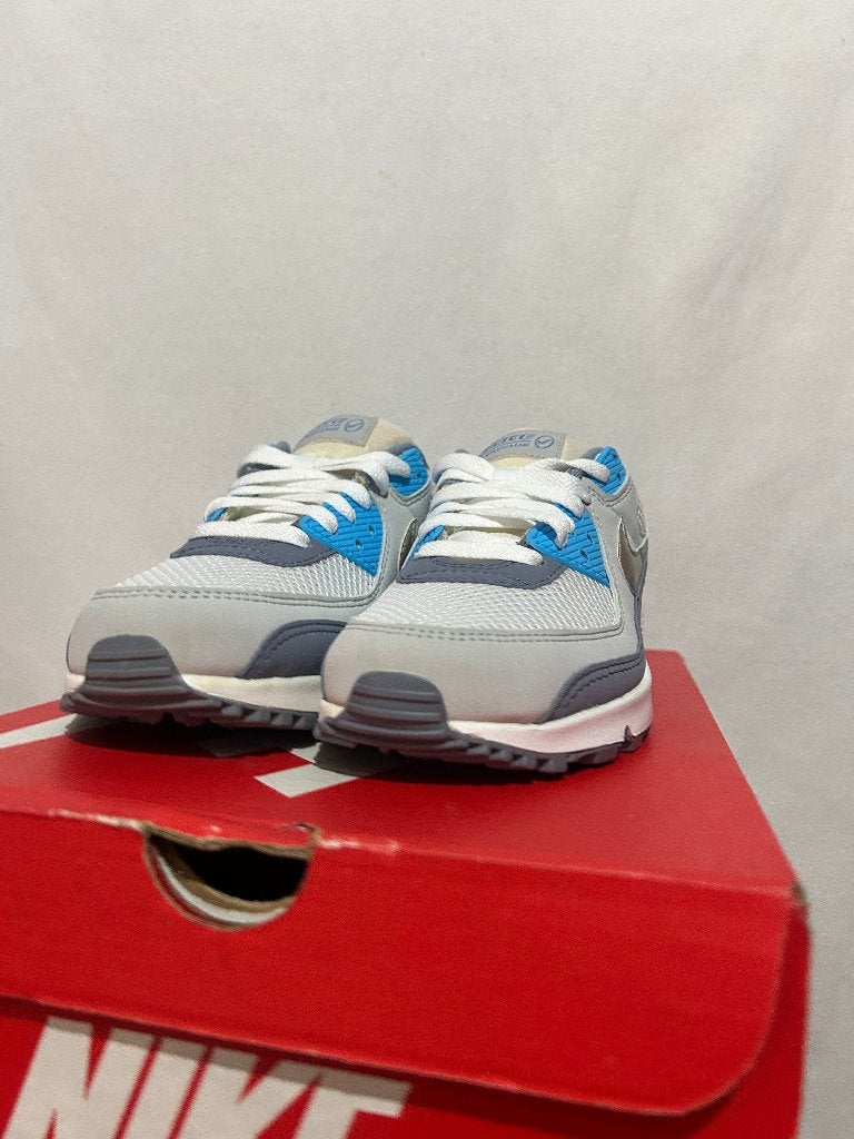 NIEUW! Maat 40,5 - Nike Air Max 90 SE Platinum Ashen Slate, Overige kleuren, Verzenden, Nieuw, Sneakers of Gympen