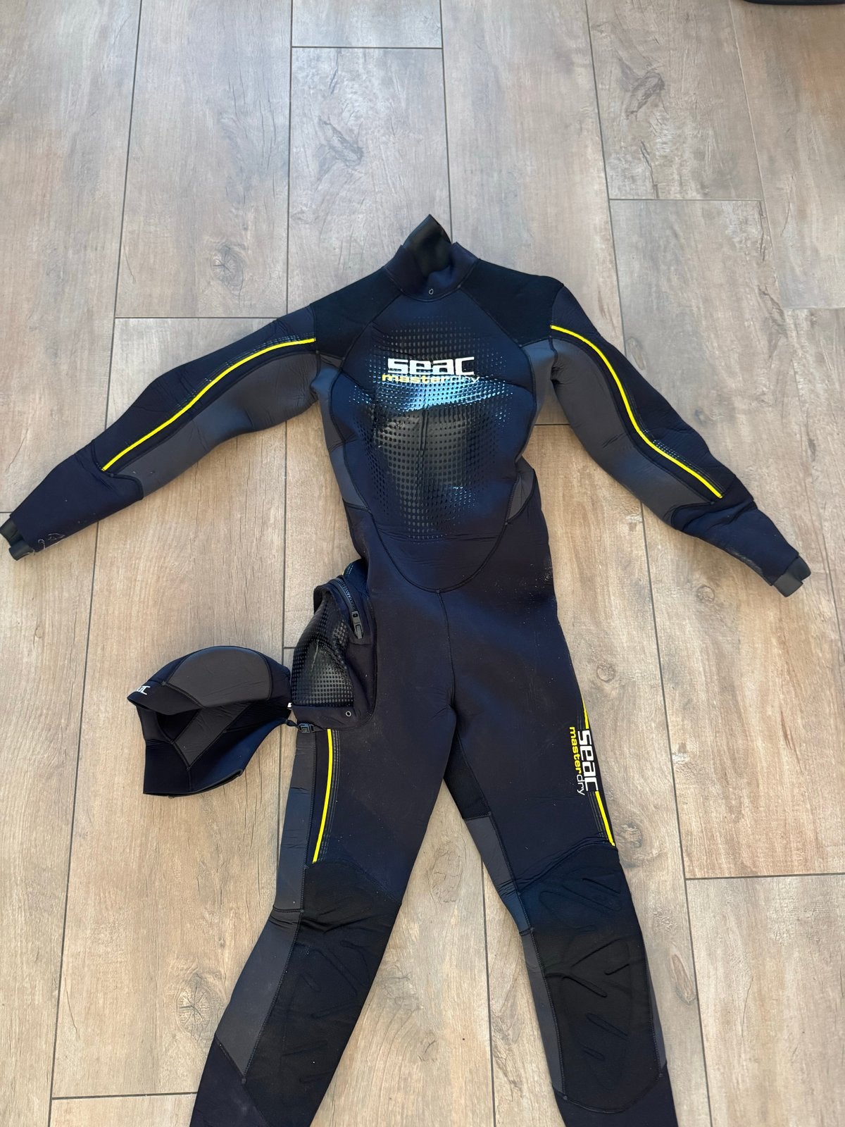 SEAC Semi-dry Wetsuit XLT - Zo goed als nieuw, Ophalen of Verzenden, Zo goed als nieuw, Heer, Wetsuit