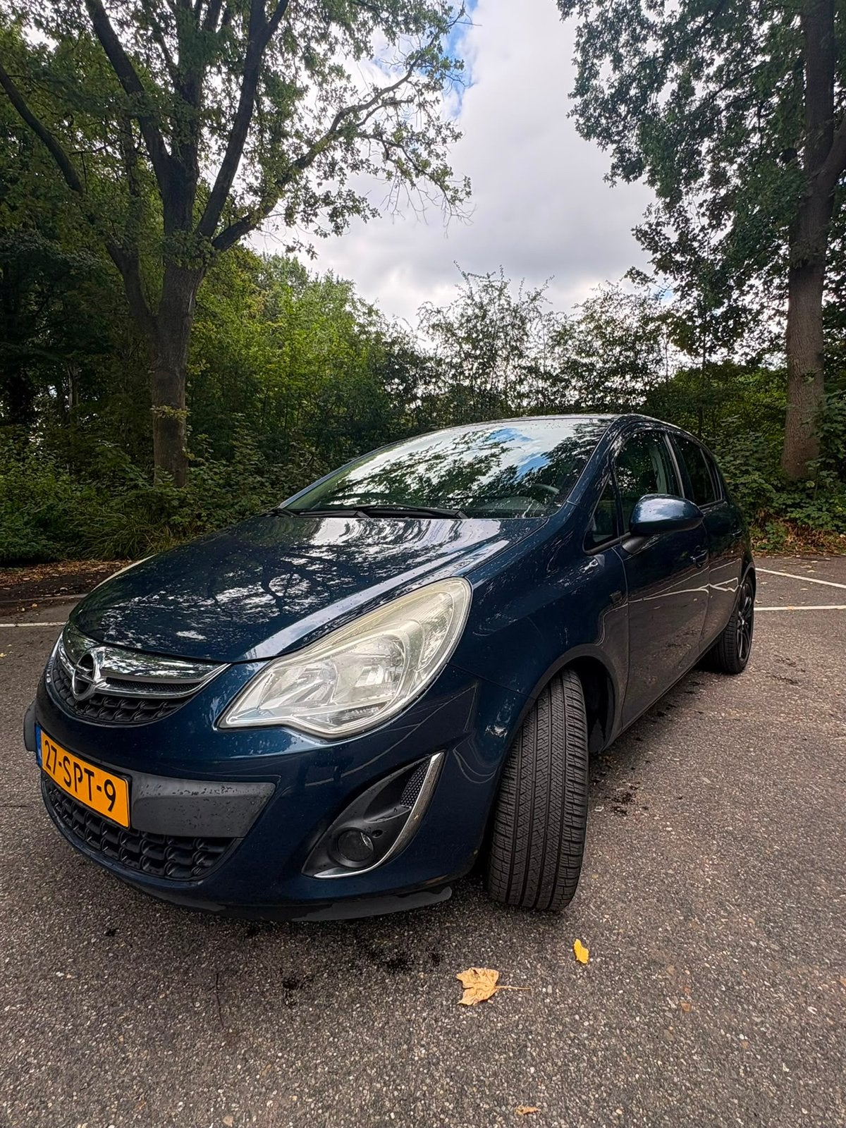 Opel Corsa 1.4 16V 5D 2011 Blauw, Auto's, Voorwielaandrijving, 1063 kg, 1398 cc, 4 cilinders