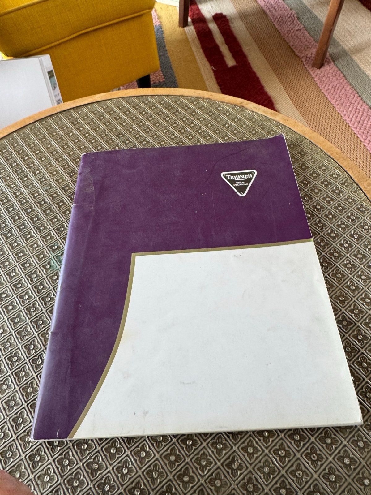 Triumph motoren folder ca. 1996 - Hinckley modellen, Ophalen of Verzenden, Zo goed als nieuw, Merk of Model
