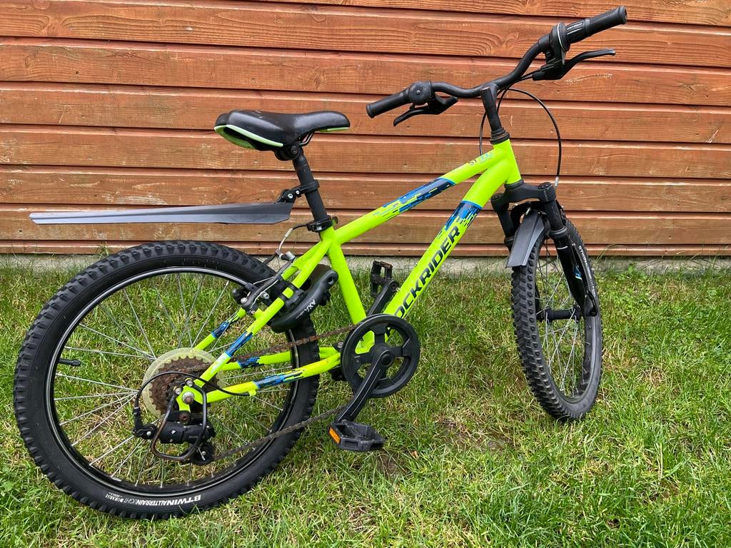 Rockrider st500 kinderfiets 20 inch, Fietsen en Brommers, Ophalen, Gebruikt, Velgrem, 16 tot 20 inch