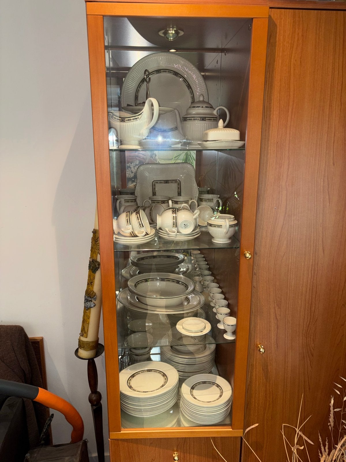 Uitgebreid Wedgwood Carlton servies - Zo goed als nieuw, Ophalen, Klassiek, Zo goed als nieuw, Wedgwood