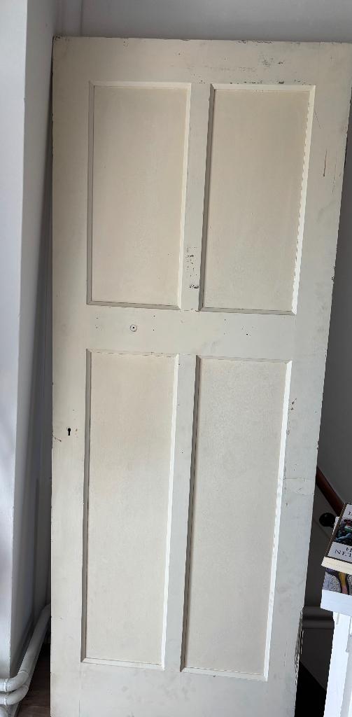 Houten binnendeuren, Ophalen, Gebruikt, Minder dan 80 cm, Binnendeur