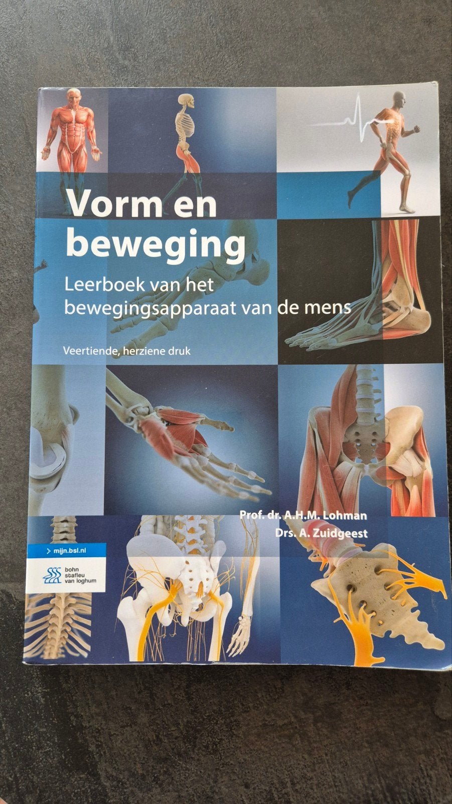 Vorm en beweging: Leerboek bewegingsapparaat mens, Boeken, Studieboeken en Cursussen, Prof. dr. A.H.M. Lohman, Drs. A. Zuidgeest