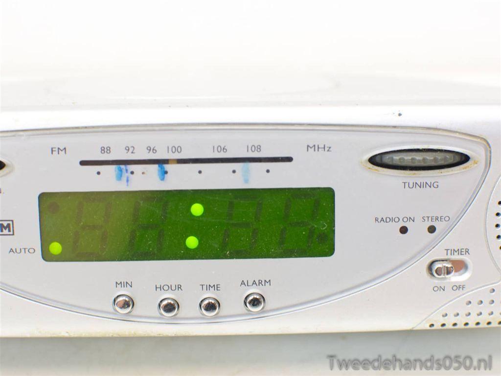TCM wekkerradio 86835, Ophalen of Verzenden, Gebruikt