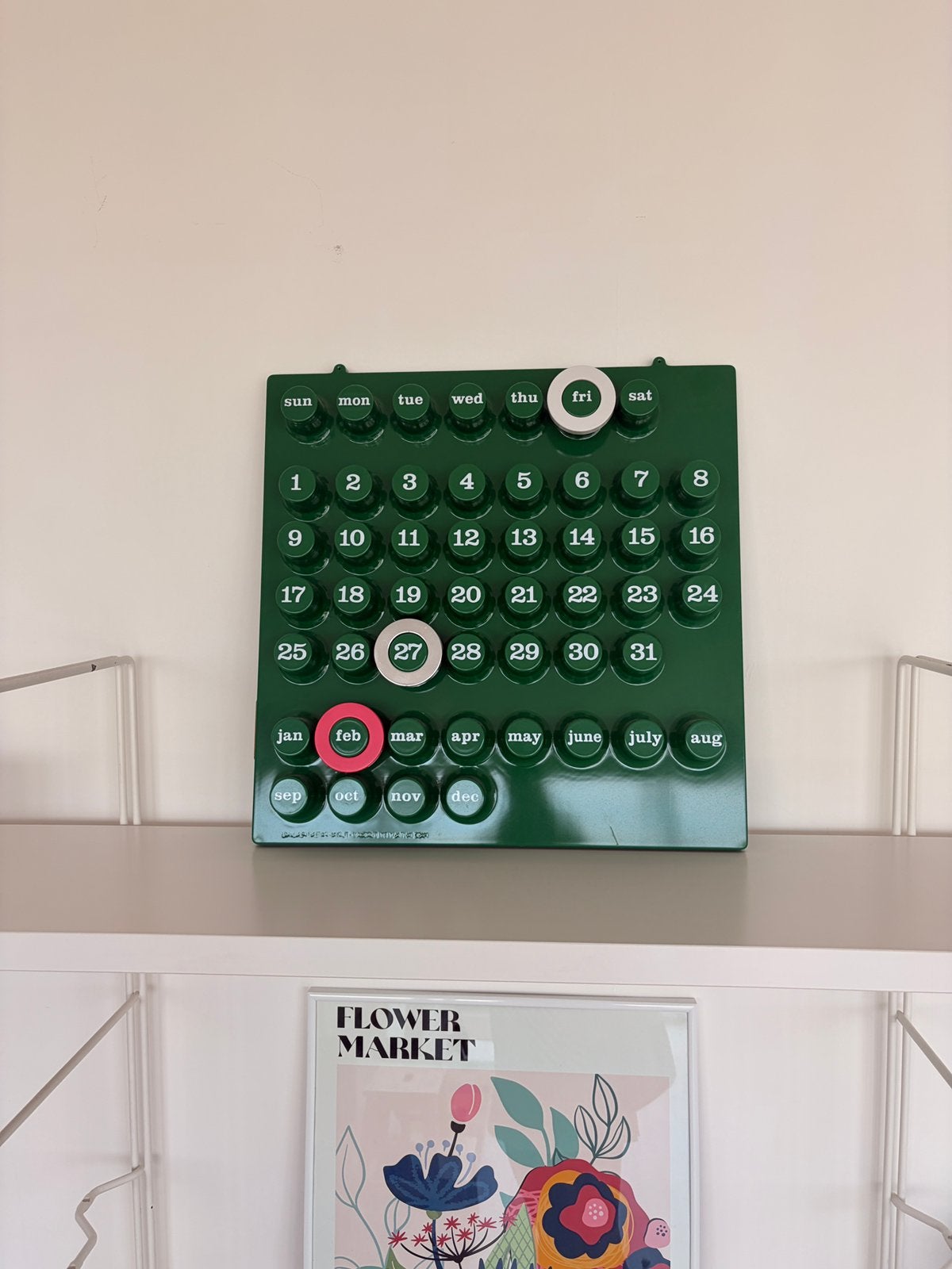 Ring-a-date perpetual calendar (in box), Ophalen, Zo goed als nieuw