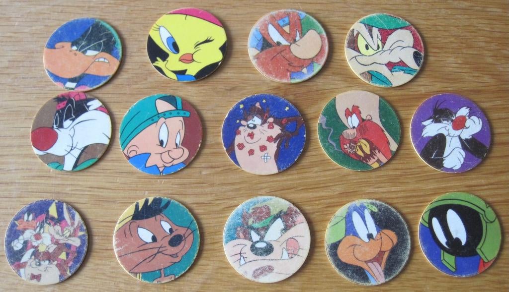 14 verschillende mega flippo's, Verzamelen, Flippo's, Ophalen of Verzenden, Mega, Losse flippo's