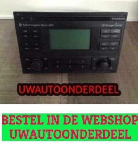 Vw Navigatie MCD POLO BORA PASSAT GOLF T4 T5 FOX Lupo Sharan, Verzenden, Zo goed als nieuw
