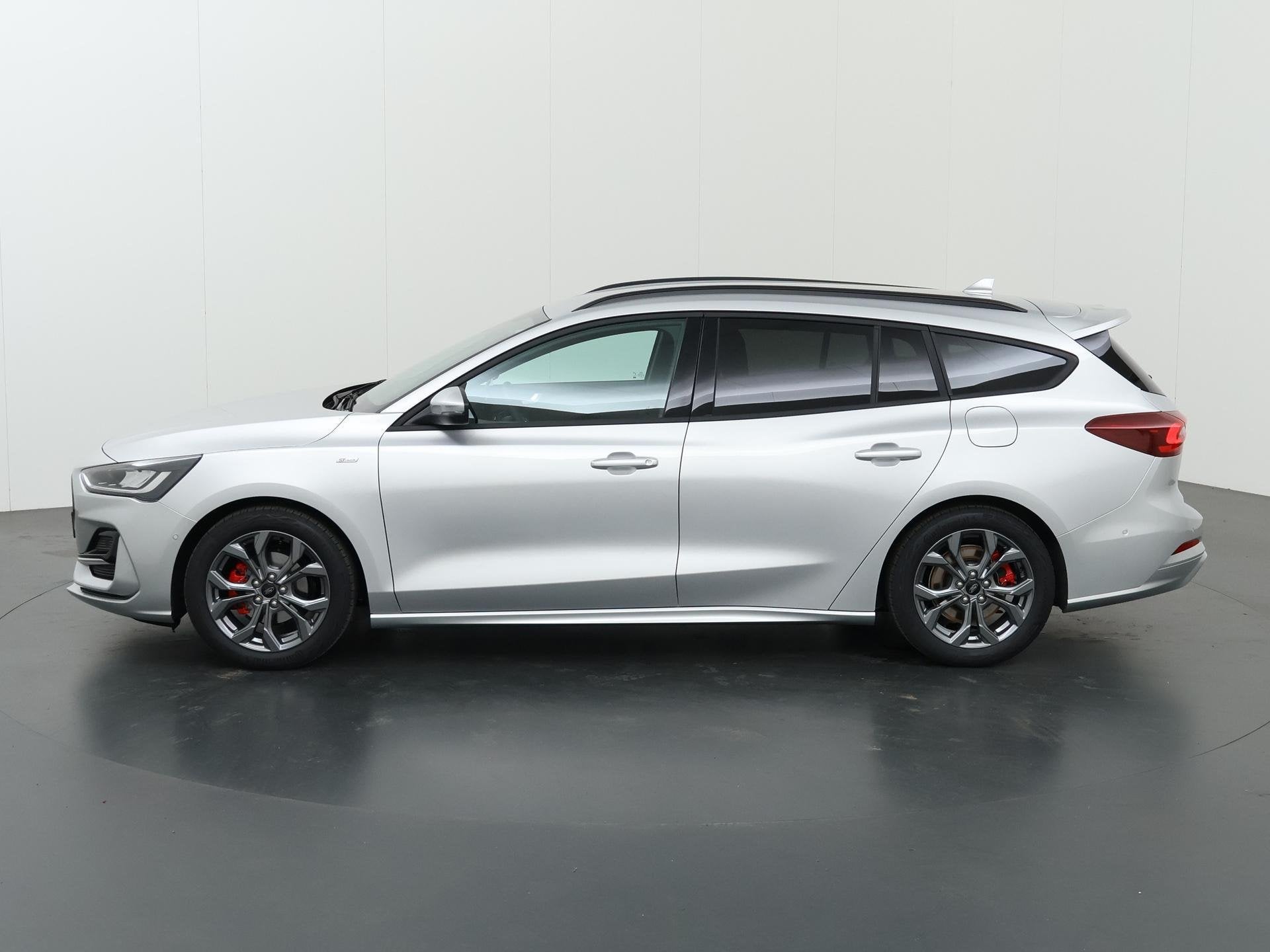 Ford Focus Wagon 1.0 EcoBoost Hybrid ST Line X, Auto's, Euro 6, Handgeschakeld, 19 km/l, Zilver of Grijs