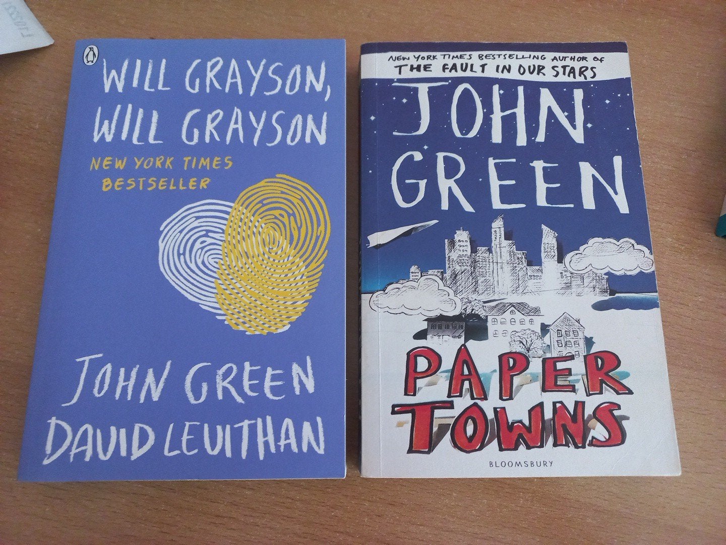 John Green - Paper Towns & Will Grayson, Will Grayson, John Green, Ophalen of Verzenden, Zo goed als nieuw, Fictie