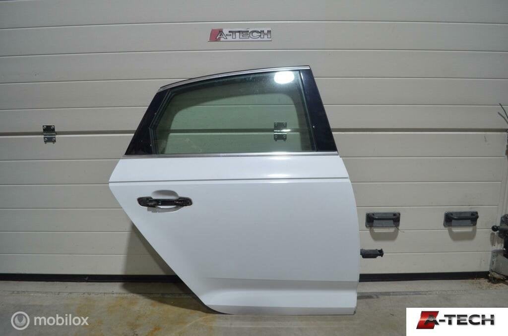 Portier RA ibisweis wit Audi A4 Limousine B9 (15-19), Audi, Gebruikt, Deur, Achter