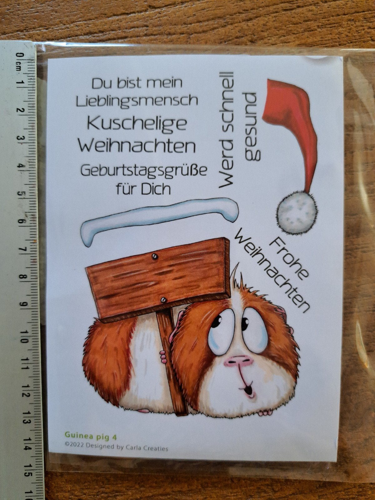 CARLA KAMPHUIS CAVIA STEMPEL KAARTEN MAKEN KERST clearstamp, Hobby en Vrije tijd, Ophalen of Verzenden, Nieuw, Clearstamp