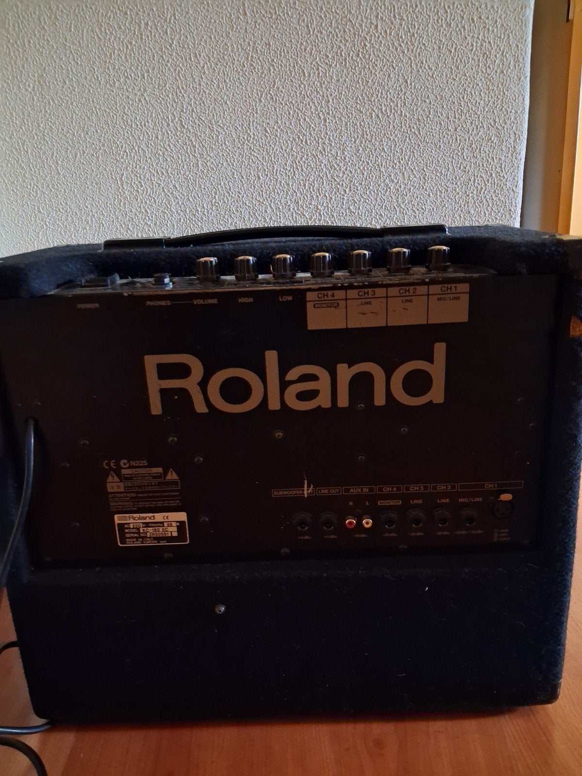 Roland KC 150 - 55 Watt, Ophalen of Verzenden, Gebruikt, Minder dan 500 watt, Keyboardversterker