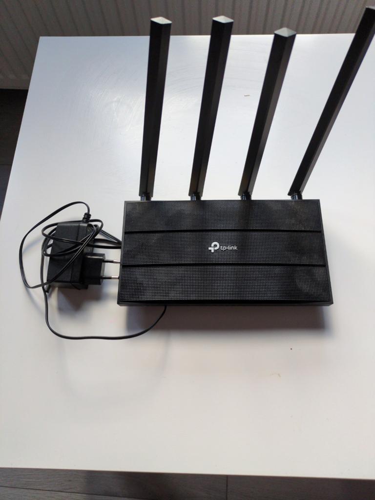 Tp link Archer c 80 ac1900 wifi router, Computers en Software, Routers en Modems, Ophalen of Verzenden, Zo goed als nieuw, Router