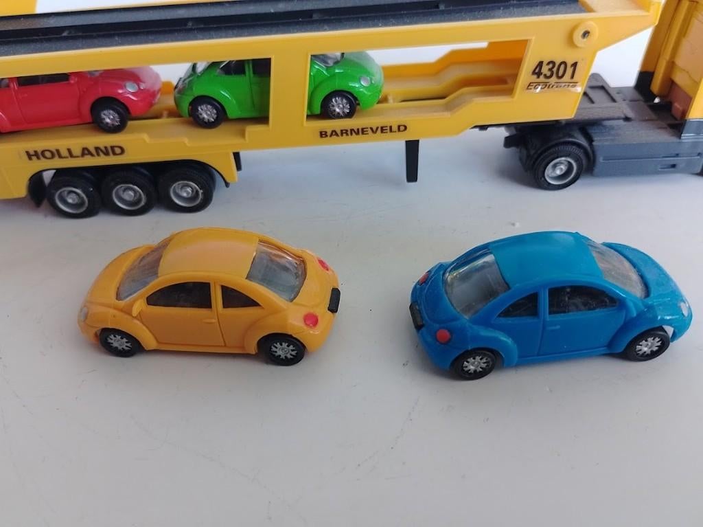 Volvo FH 16 van Amerongen autotransporter met VW Beetle, Ophalen of Verzenden, Nieuw, Auto